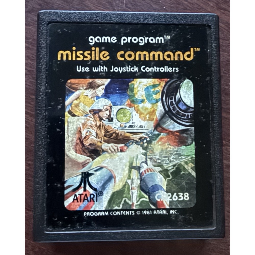 Missile Command (Atari‎ 2600, 1981) Cartridge Only